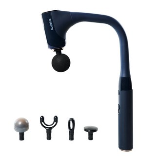 휴플러스 프리미엄 커브건 C11 마사지기, CORDZERO-C11, 네이비