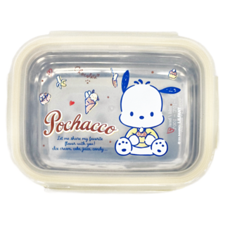 LiLFANT 樂扣方餐盒 320ml, 帕恰狗 黃色, 1個