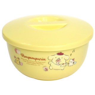 Sanrio 三麗鷗 不鏽鋼環保隔熱碗 KS-6360PN, 布丁狗 黃色, 1個