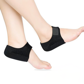 後腳跟緩衝鞋墊 腳底護墊 兩腳用套裝 黑色, 1套