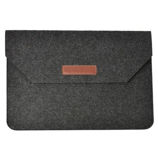 特別商店 簡約毛氈iPad平板電腦收納包, 深灰色, 1個