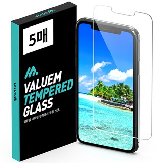 VALUEM 高清9H鋼化玻璃手機螢幕保護貼, 5片