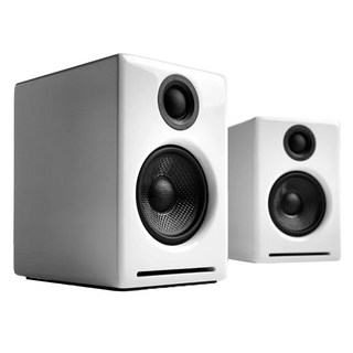 Audioengine A2+ wireless主動式立體聲藍牙書架喇叭, A2+ WIRELESS, 白色
