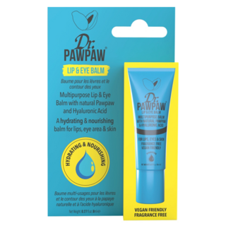 Dr.PAWPAW 台灣公司貨 玻尿酸眼唇雙效凝膠 英國木瓜霜 護唇膏, 1條, 8ml, 透明色/無味