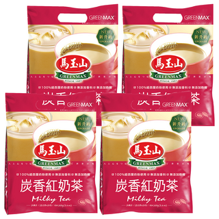 馬玉山 炭香紅奶茶, 15g, 14包, 4袋