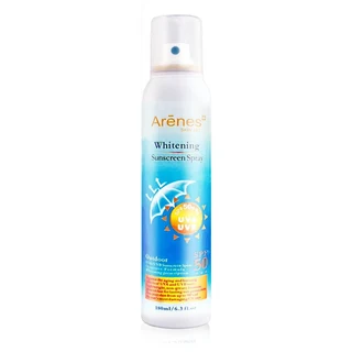 愛霓思 arenes 不上班防曬噴霧 SPF50+ 180ml 美白保濕, 1入