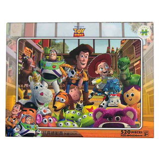 HUNDRED PICTURES 百耘圖 Toy story3玩具總動員拼圖，520片，尺寸380x530mm, HPD0520-200, 1盒