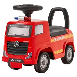 DAEHOTOYS 兒童用 Actros 嚕嚕車, 1台, 消防車 紅色