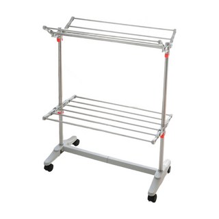 Eojin Living 迷你4層移動式折疊曬衣架, 不鏽鋼