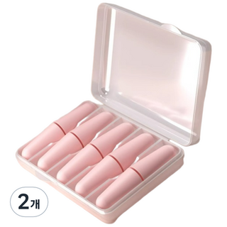 헤이조이 소음방지 수면 귀마개 핑크, 2개, 10개입