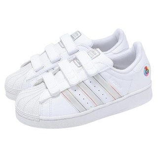 adidas 愛迪達 兒童款 SUPERSTAR LED LIGHTS CF C 休閒鞋 JI0509