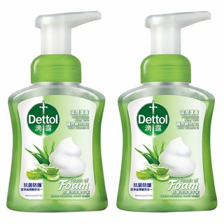 Dettol 滴露 泡沫潔手液 滋潤蘆薈 抗菌 99.9% 250ml, 2瓶