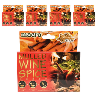 Macro 暖薑風味熱紅酒香料 6g, 30g, 5盒