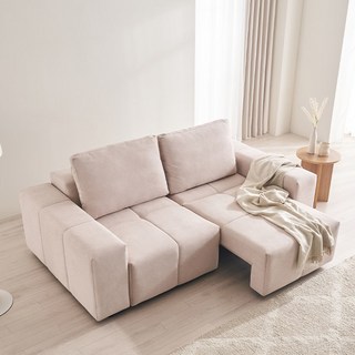 삼익가구 노이어 3인용 모션 슬라이드 확장형 리클라이너 소파 + 쿠션 세트 방문설치, 오트밀