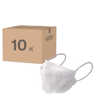 CHACER 佳和口罩 成人4D立體醫用口罩, 迷霧紫白, 10片, 1包