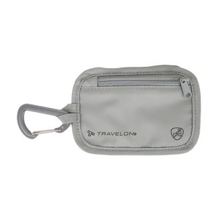 TRAVELON RFID防盜貼身包|隨身包 隱形包 防搶包, 灰色