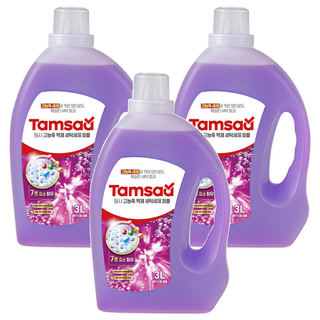 Tamsaa 高濃縮洗衣精 3L 7種酵素, 3瓶