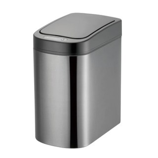 DAY&DAY 電子感應自動環保桶 V1007LG 430不鏽鋼材質 7L, 黑色