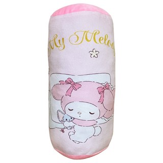 Sanrio 三麗鷗 美樂蒂小圓筒造型抱枕 SMM2110, 美夢時光 粉色