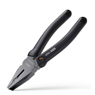 델리 툴즈 홈시리즈 미니 펜치 뺸찌 뺀치 니들 롱노즈 플라이어 블랙 EHT2007, 1개