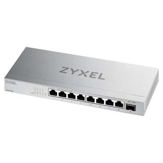 合勤 ZYXEL 9埠 Multi-Gig 無網管 交換器 XMG-108, 1個