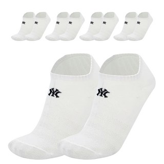 MLB 美國職業棒球大聯盟 男款基本款隱形襪 5雙組