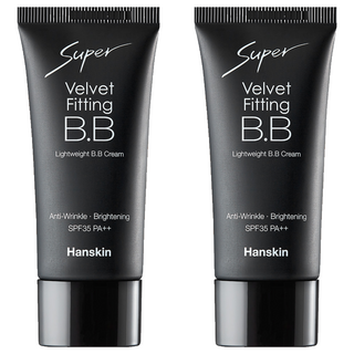 Hanskin Super Velvet Fitting BB 霜 SPF35 PA++ 30ml GH990695, Natural beige, 30g, 2條