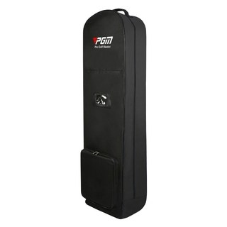 PGM Golf 高爾夫航空包/有滑輪託運球包 PG106, 全黑色
