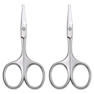 Sunland HAJIME, 美容安全鼻毛剪 不鏽鋼, 2支