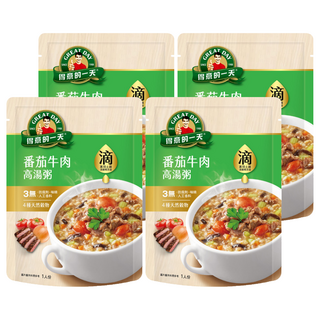 得意的一天 滴雞精高湯粥 番茄牛肉口味, 320g, 4包