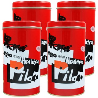 Healthful 黑師傅 捲心酥 草莓 蛋奶素 下午茶點心, 400g, 4罐