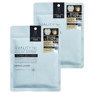QUALITY 1ST Derma Laser 超級面膜 杜鵑花酸, 7片, 2包
