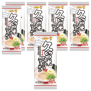 Sanpo 三寶 棒狀久留米豚骨風味拉麵 湯頭濃醇 口感Q滑, 6包