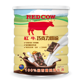 RED COW 紅牛 巧克力奶粉, 1kg, 6個