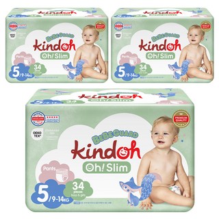 킨도 프리미엄 오슬림 베베가드 팬티형 기저귀 남녀공용, 5단계, 102매