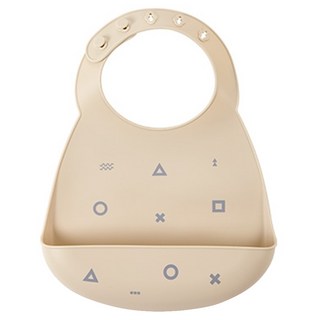 KU.KU Duckbill 酷咕鴨 KUKU PLUS 矽膠圍兜 立體圍兜 防漏接食物, 單色, 1個