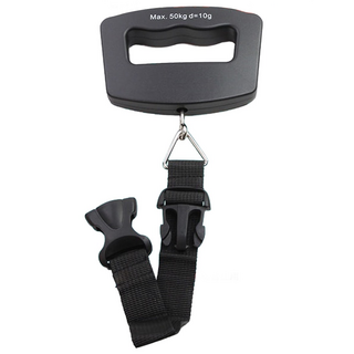 LONG PING 50公斤行李秤 LS-500, 10g-50kg, ABS塑料材質, 1個