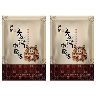 軒記台灣肉乾王 龍鬚酥, 全台首創 香酥脆, 120g, 2包