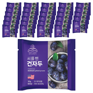 NUTS FARM 無籽李子乾隨身包, 50包, 30g