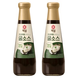 CJ BEKSUL 白雪 優質蠔油, 350g, 2瓶