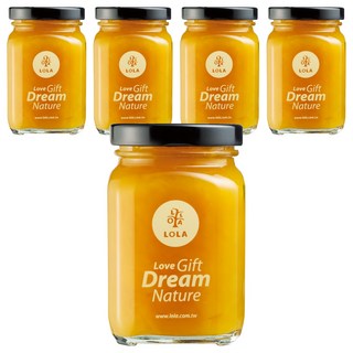 LOLA 蘿拉 手工經典果醬 75%百香芒果醬, 240g, 5瓶
