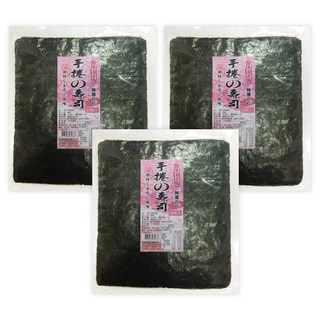 WON LAI WON 旺來旺 手捲海苔 10片, 35g, 3包
