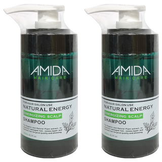 aMIDa 阿蜜達 蜜拉 平衡控油洗髮精 清潔毛孔髒垢 去除多餘油脂, 250ml, 2瓶