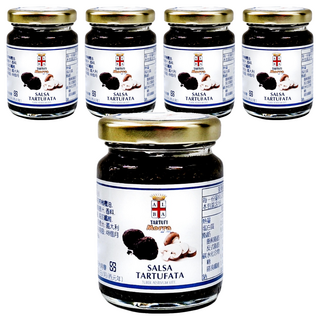TARTUFI Morra 阿爾巴松露世家 夏季松露蘑菇醬, 80g, 5罐