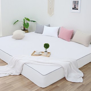 아이닉스 세미마이크로화이바 스위트 홑겹 패밀리 침대 매트리스 커버