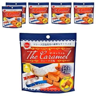 Zelico 焦糖鹽牛奶糖 北海道奶油 岩鹽使用 日本製造, 36g, 6包