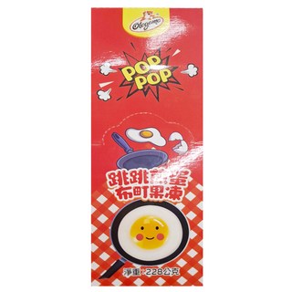 Olegamo 歐拉歌夢 跳跳煎蛋布町果凍 12包, 228g, 1盒