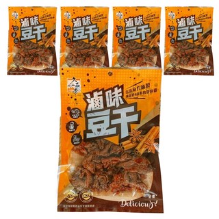 久品香 滷味豆干 全素, 120g, 5包