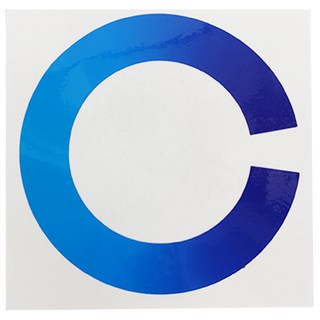 YAMAHA Vinoora大燈光圈 2/組, 漸層藍, 2個