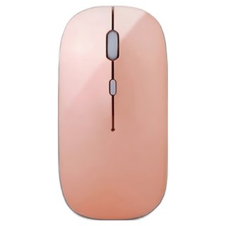 HONG JIN 宏晉 無線藍牙滑鼠, HJ115-B, 玫瑰金